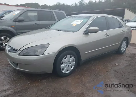 2003 Honda Accord 2.4 Lx из США, поврежденный, VIN 1HGCM56393A128673